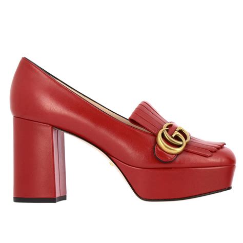 scarpe gucci decollete morsetto azzurre|Scarpe col Tacco e Décolleté Firmate .